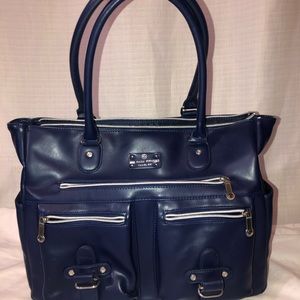 Six Pack Fitness Leather Tote